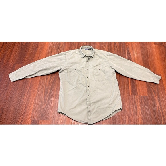 Patagonia Shirt Men's XL Button Up Long Sleeve Front Pockets - Picture 3 of 16